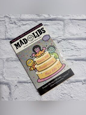 Deadstock Vintage 2001 MadLibs 40th Anniversary Edition word game